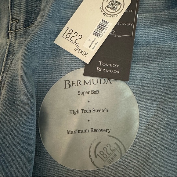 COPY - 1822 Denim Tomboy Bermuda Shorts - Picture 3 of 12